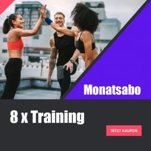 Bis zu 8 x Gruppentraining ( Pro Person / Monat  )